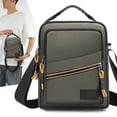 thumbnail image 1 of Crossbody Bag Men’s Chest Bag,Waterproof Multifunctional Sports & Outdoor Shoulder Bag with Adjustable Strap,Lightweight Daily Travel Work or Hiking Bag for Phones Wallets & Small Items 190-Khaki, 1 of 6