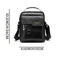 thumbnail image 1 of Crossbody Bag Men's Shoulder Bag Vintage Leather Vertical Hand Business Stylish and Practical Messenger Bag Men's Casual Leather Bag Satchel Bag For Men Father /Anniversary, 1 of 2
