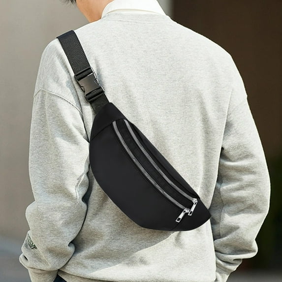 Crossbody Bag,Mini Small Shoulder Bag,Lightweight Trendy Phone Bag,Unisex Leisure Satchel,Nylon Anti-Theft Sling Pack,Everyday Carry Bag Holiday Gifts