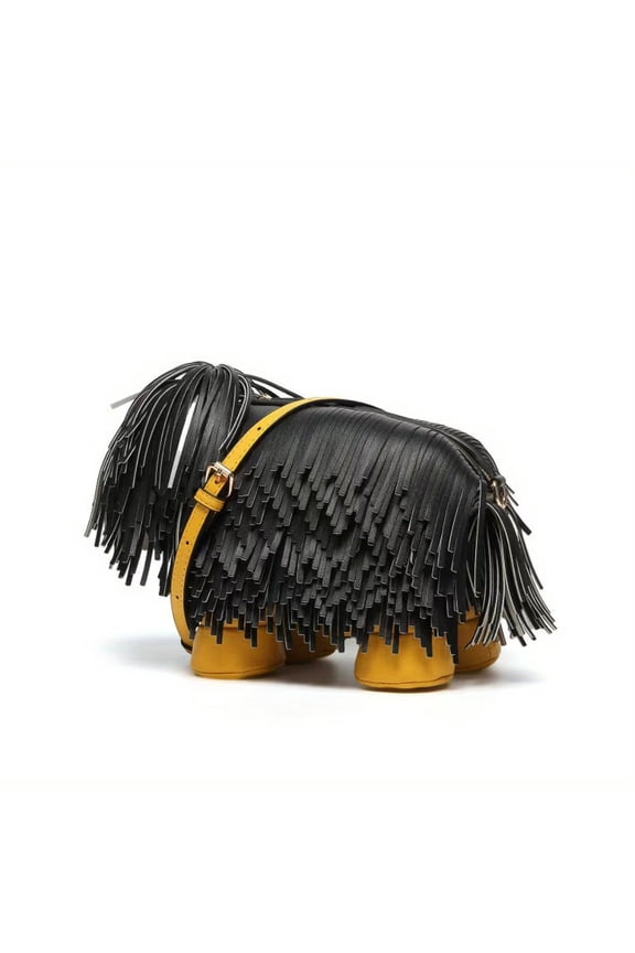 Crossbody Bag Shoulder Bag Cute Square Bag for Women Girls Animal Print Dog Design PU Leather Medium Size Adjustable Strap Multiple Compartments Korean Style Casual for Daily Commute School Shopping