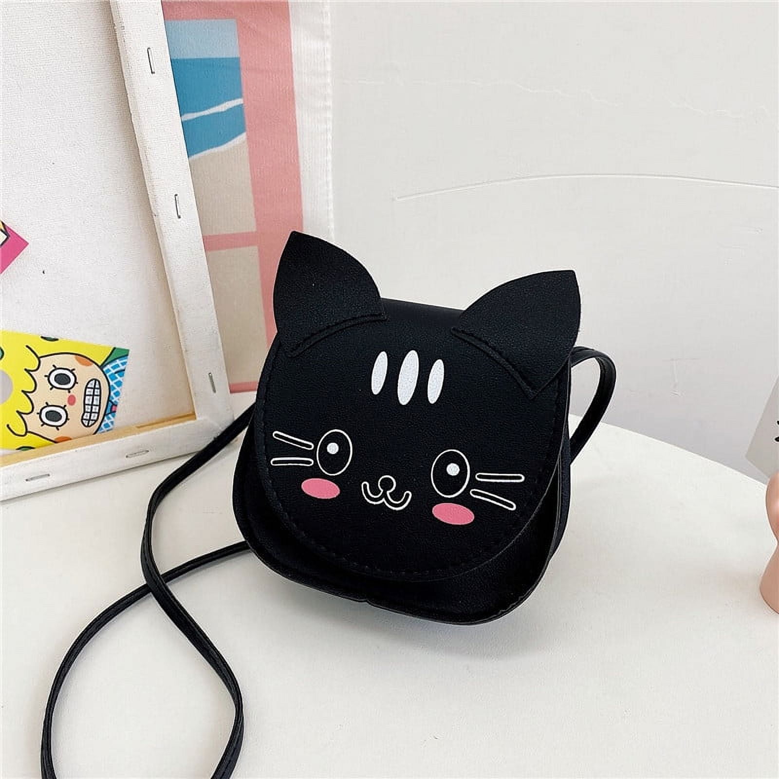 Crossbody Bag Teen Girls Purse Small Crossbody Bag Fashion Preteen Purse Cat Bag