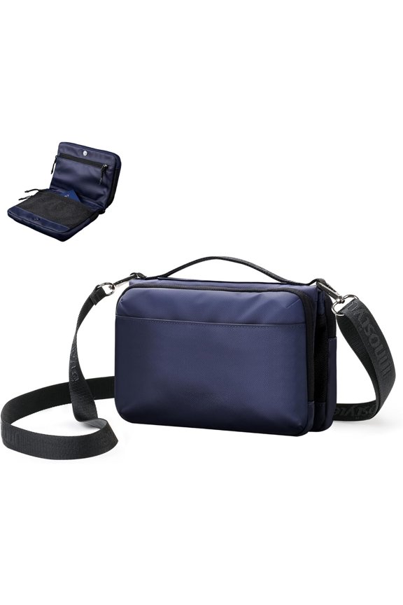 Crossbody Bag, Water Repellent Crossbody Bag with Adjustable Strap for Travel Crossbody Bags for Women Men | With  strap, Splash protection