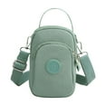 thumbnail image 1 of Crossbody Bag for Women, Mini Handbag with Adjustable Strap, Green Small Purse for Phone and Essentials, Lightweight Casual Shoulder Bag for Outdoor Use, Compact Design with Multiple Pockets, 1 of 6