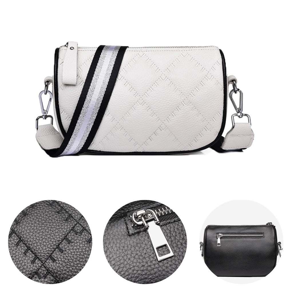 Black Crossbody Sling Bag with Changeable Strap