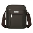 thumbnail image 1 of Crossbody Bag for Men Travel Small Shoulder Bags Lightweight Man Purse Messenger Bag for Casual Daliy Work Traveling with Multi Pocket Brown, 1 of 4