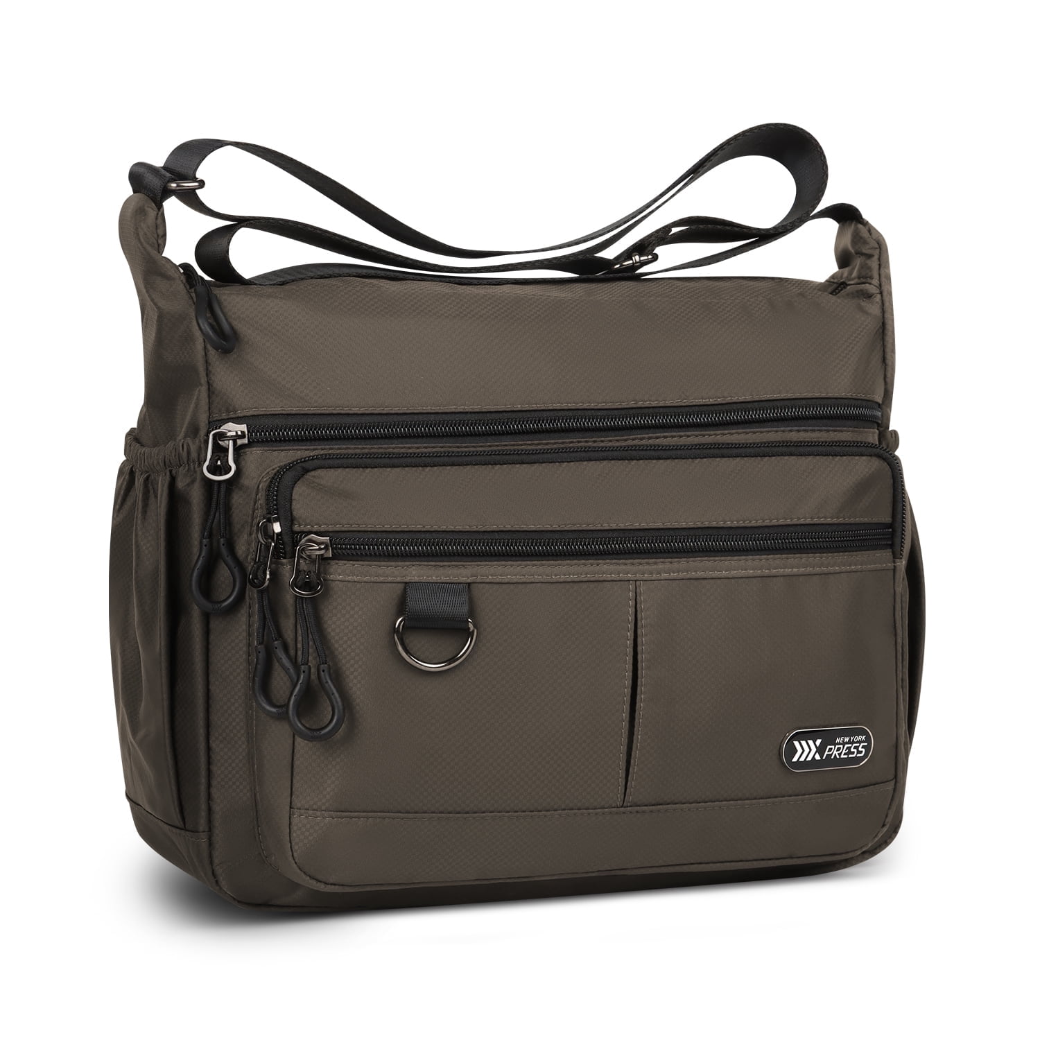 Crossbody Bag for Men Women Multi Pocket Purse Lightweight