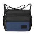 thumbnail image 1 of Sawzeko Crossbody Bag for Men Women Waterproof Shoulder Bag Messenger Bag Casual Nylon Purse Handbag, 1 of 6