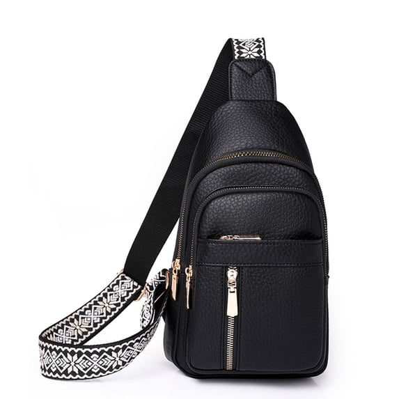 Crossbody Bag for Unisex,Sling Backpack with Colorful Print,Water-Resistant Lightweight with Adjustable Strap,for Daily Commute Travel Shopping