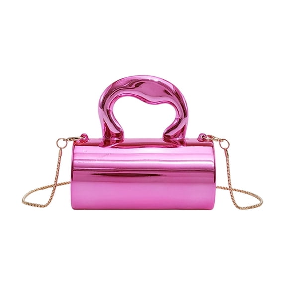 Crossbody Bag for Women 13 cm x 7 cm x 7 cm PU Leather with Adjustable Strap and Zippered Pockets