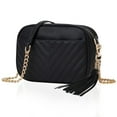 thumbnail image 1 of Crossbody Bag for Women Genuine Leather Shoulder Bag with Chain Strap Trendy Purse Small Size, 1 of 7
