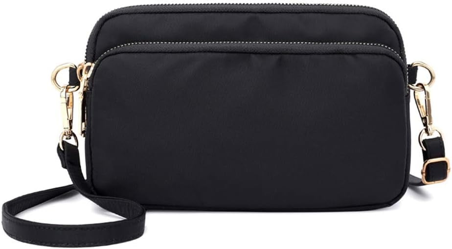 Crossbody Bag for Women, Lightweight Purses Nylon Small Shoulder Bag Satchel