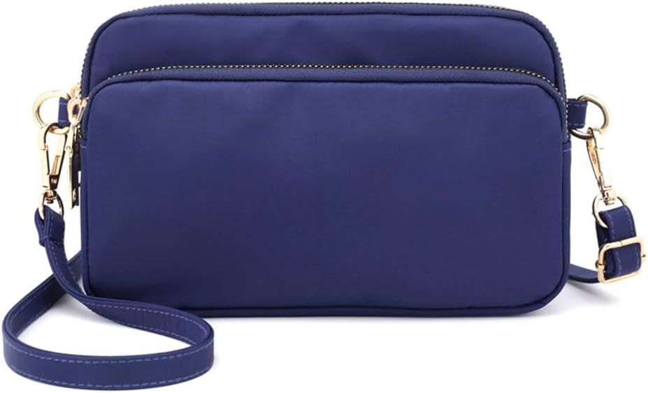 Crossbody Bag for Women, Lightweight Purses Nylon Small Shoulder Bag Satchel
