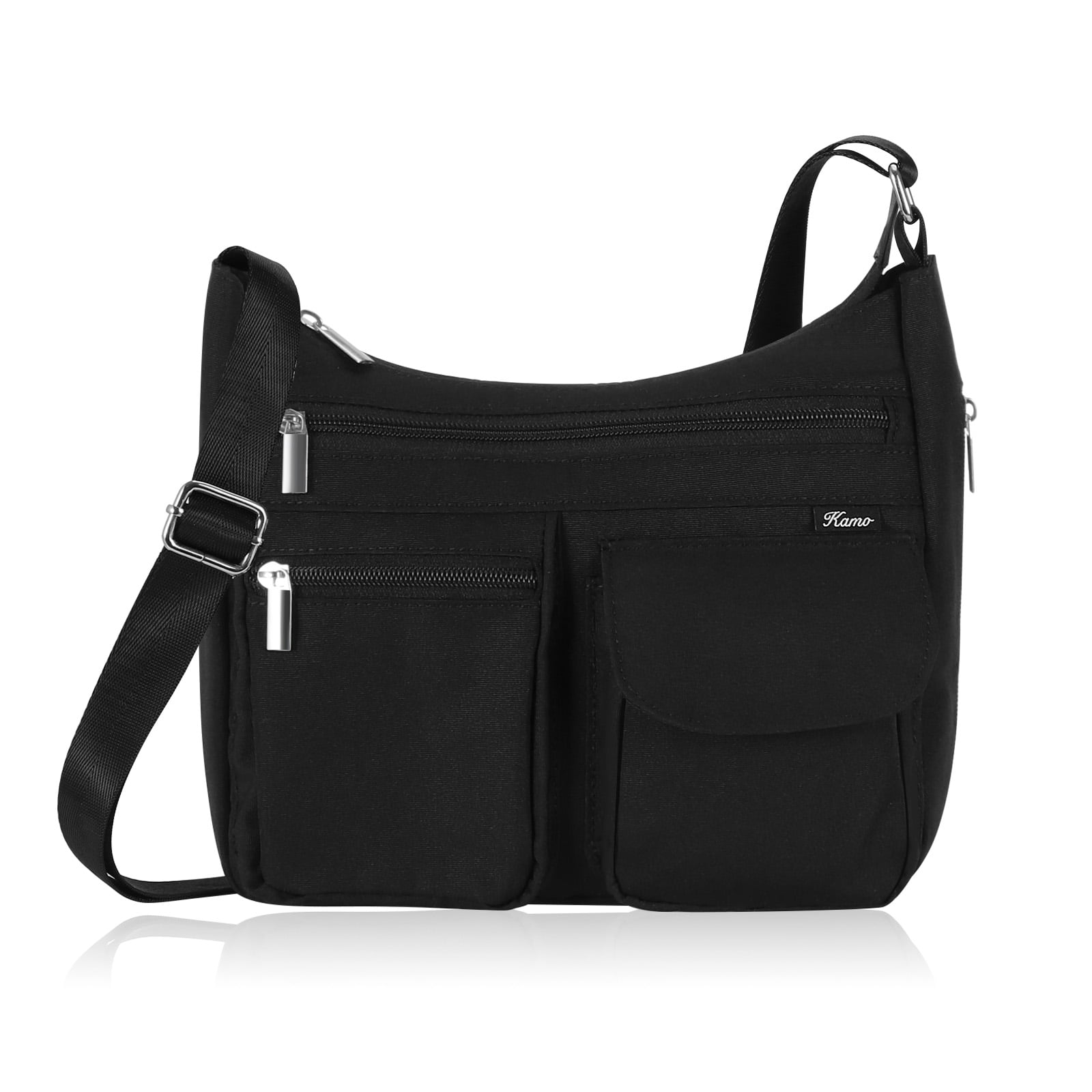 Authentic Calvin Klein Nylon Black crossbody bag, Women's Fashion