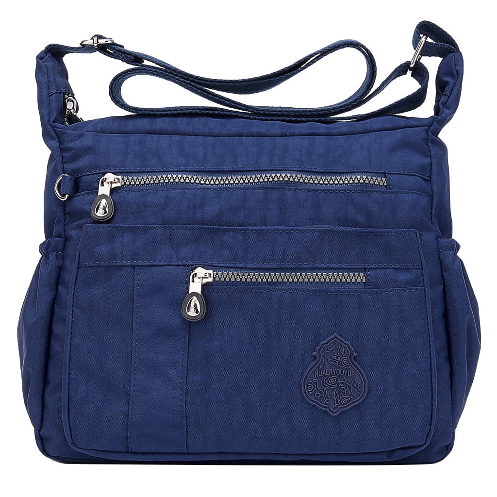 Crossbody Bag for Women, Nylon Shoulder Purse Handbag Messenger Bag ...
