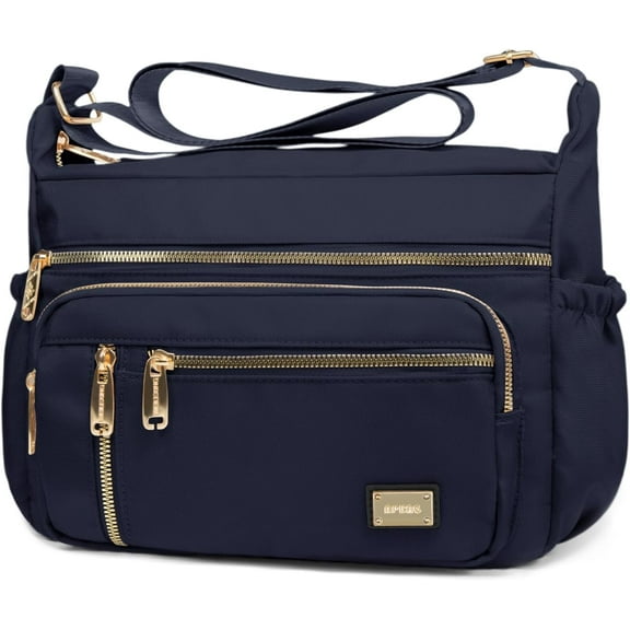Crossbody Bag for Women, Nylon Shoulder Purse Handbag Messenger Bag, Waterproof and Multi-Pockets