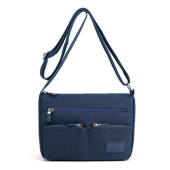 Crossbody Bag for Women Nylon Waterproof Shoulder Lightweight Pocketbooks Blue