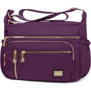 Crossbody Bag for Women, Shoulder Purse Handbag Messenger Bag, Trendy Pocketbooks, Waterproof and Multi-Pockets