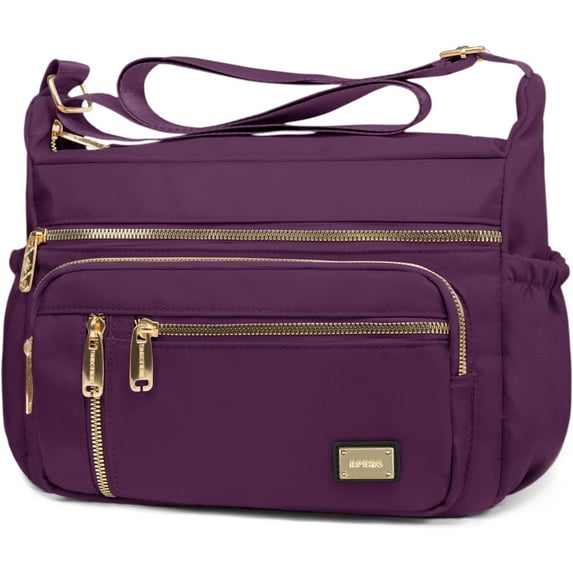Crossbody Bag for Women, Shoulder Purse Handbag Messenger Bag, Trendy Pocketbooks, Waterproof and Multi-Pockets