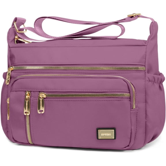 Crossbody Bag for Women, Shoulder Purse Handbag Messenger Bag, Trendy Pocketbooks, Waterproof and Multi-Pockets