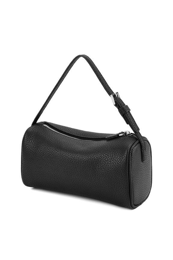 Crossbody Bag for Women Trendy PU Leather Small Barrel Purse Designer Hobo Bags Shoulder Handbags