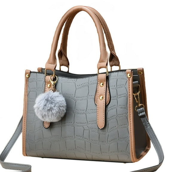 Crossbody Bag for Women Trendy Pattern Top Handle Satchel Shoulder Bag Vegan Leather Large Purses