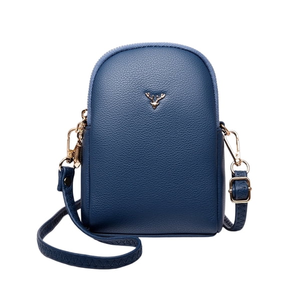 Crossbody Bag for Women, Vegan Leather Women Crossbody Purse Small Shoulder Handbags, Ladies Wristlet Clutch