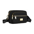 thumbnail image 1 of Crossbody Bag for Women - Zip Lightweight Large Capacity Convertible Fanny Pack Hand Shoulder Bag, 1 of 6