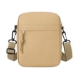 thumbnail image 1 of Crossbody Bag with Multiple Zippered Compartments for Sports and Daily Use, Adjustable Strap, 20 x 15 x 6 cm, 1 of 6