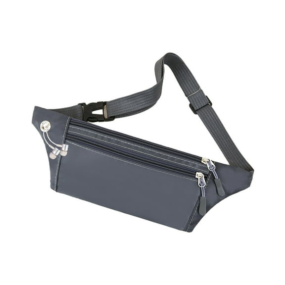 Crossbody Bags Clearance Under $5! Rvasteizo Fannys Pack for Women Men Water Proof Crosses Body Belt Bag Bums Bag with 3 Zipper Pockets Plus Size Adjustable Strap