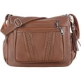 thumbnail image 1 of Verstarlin Crossbody Bags For Women Pocketbooks Soft PU Leather Purses and Handbags Multi Pocket Shoulder Bag, 1 of 6