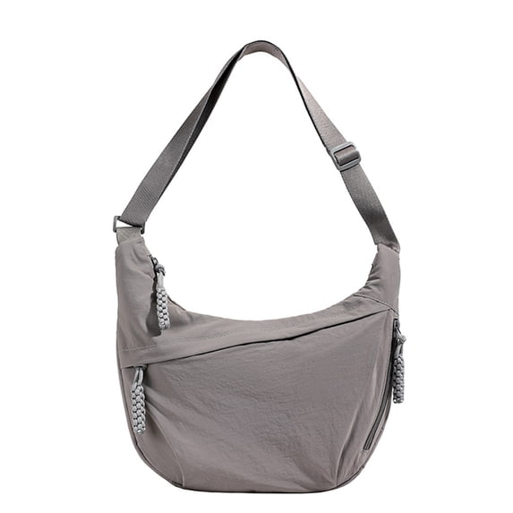 Crossbody Bags for Women Crescent Hobo Bag, Lightweight Water Resistant Shoulder Purse with Adjustable Strap Zip Pockets for Travel Work Sports Everyday Carry on Bag