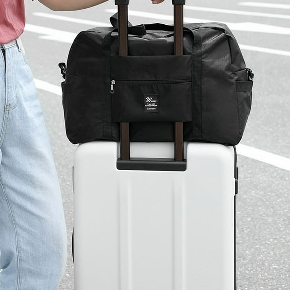 Crossbody Bags for Women and Men Gnobogi Foldable Travel Duffel Bag Tote Carry On Luggage Sport Duffle Week-ender Overnight For Women And Girls Travel Must Haves on Clearance