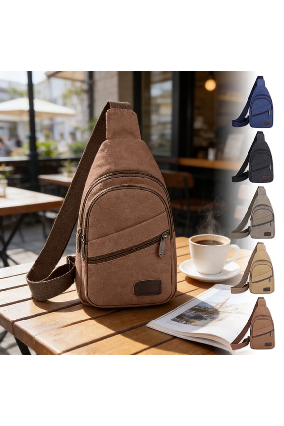 Crossbody Bags for Women, Sling Bag for Men, Unisex Singles-shoulder Crossbody Bag Waterproof Singles-shoulder Backpack Suitable For Hiking Travel And Daily Use Multi-functional Sling Chest Bag