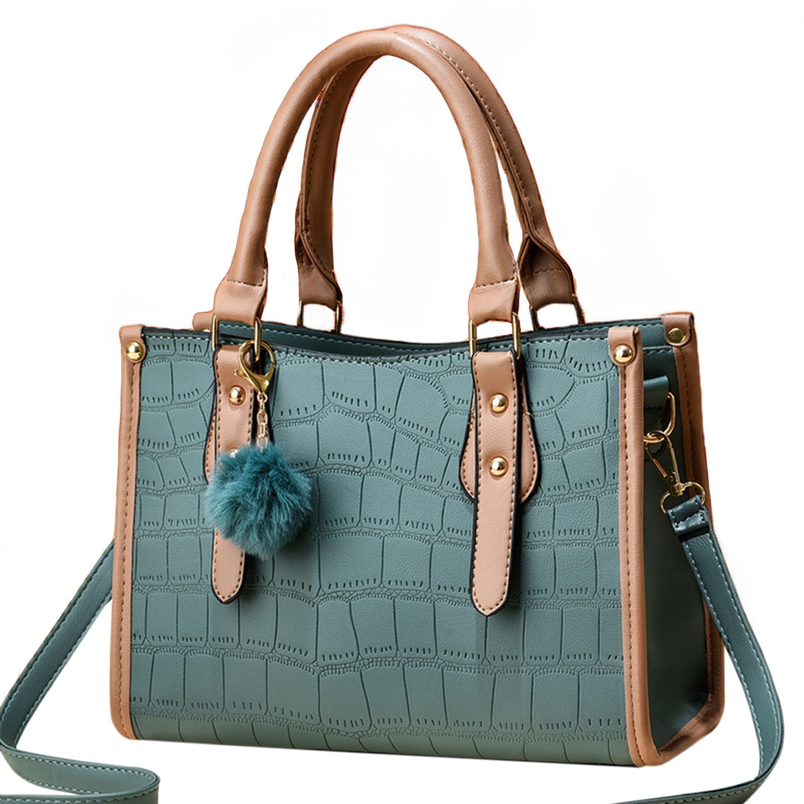 Bluey Girl s PU Mini Satchel Crossbody Bag Light Blue