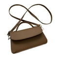 thumbnail image 1 of Crossbody Bags for Women - Flap Saddle Purse Style-Dark brown, 1 of 5