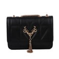 thumbnail image 1 of Crossbody Bags for Women Leather Ladies Shoulder Purses with Chain Strap, 1 of 6