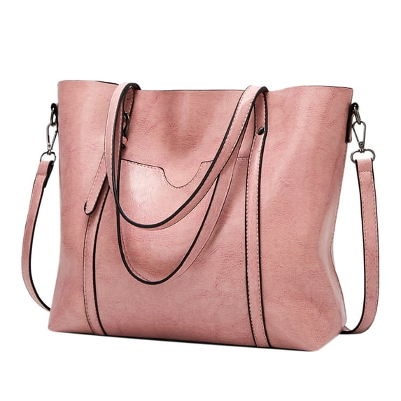 Crossbody Bags for Women Leather Purse and Handbags Retro Large Size g Shoulder Tote Bags Top Handle with Adjustable Strap Red