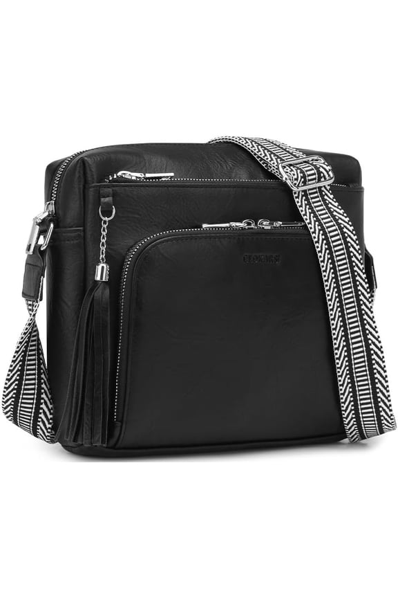 Crossbody Bags for Women, Medium Crossbody Purse with RFID Pockets & Built in Wallet, Handbags Bag, Gifts