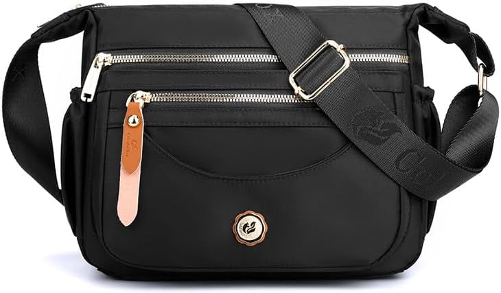 Crossbody Bags for Women Multi-Pockets Shoulder Bag Purses Waterproof Travel Satchel