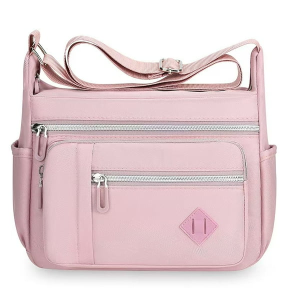 Crossbody Bags for Women Nylon Waterproof Shoulder Purse Messenger Bag Ladies Multiple Pockets Bag for Travel