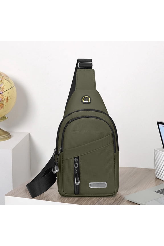 Crossbody Bags for Women Oxford Cloth Sling Bag Anti-theft Cross Body Bag Travel Sling Purse Chest Bags Fanny Packs