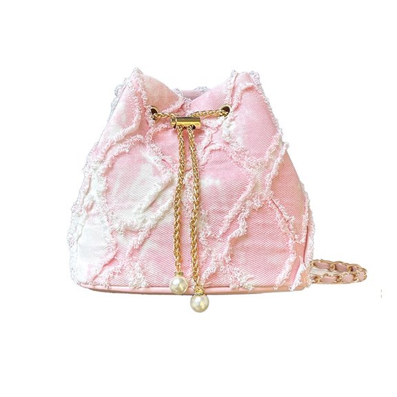 Crossbody Bags for Women Small Drawstring Bucket Purses Handbags Fashion Shoulder Bag Trendy Hobos Bags