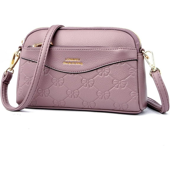 Crossbody Bags for Women, Small Handbags PU Leather Shoulder Bag Ladies Clutch Purse Quilted Satchels