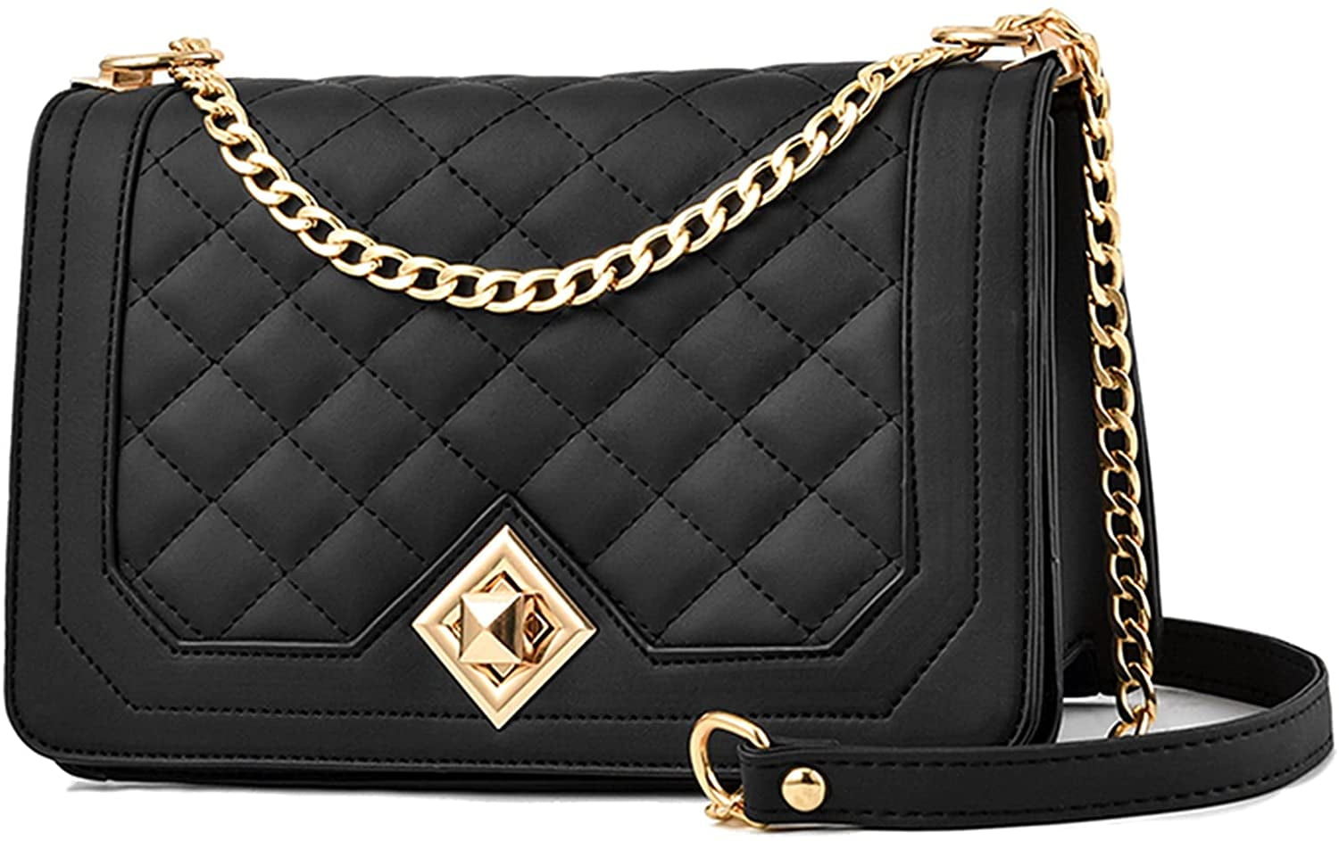 Flap style chain shoulder bag Create your own luxurious elegance