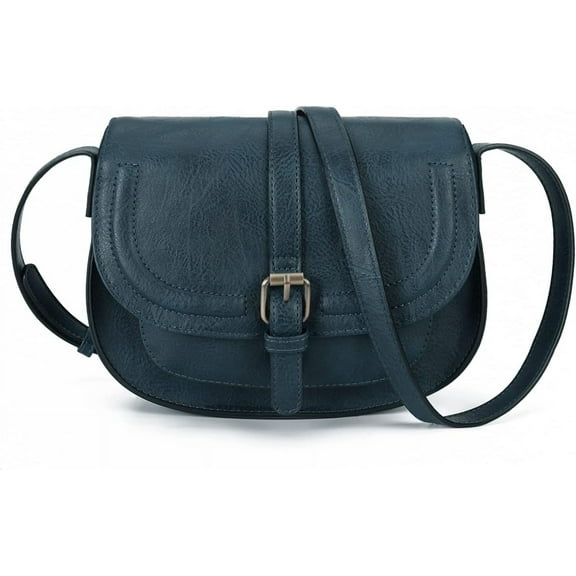 Crossbody Bags for Women Small Saddle Purse and Boho Cross body Handbags Vegan Leather