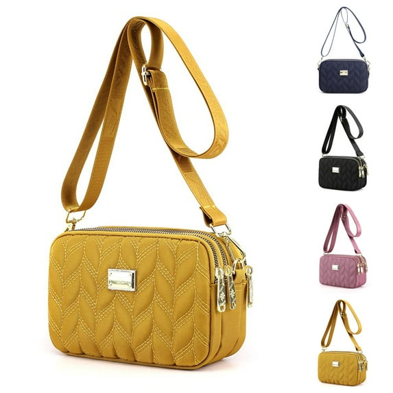 Crossbody Bags for Women Trendy Small Crossbody Purse for Women-Yellow