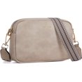 thumbnail image 1 of Crossbody Bags for Women Vegan Leather Purse Shoulder Handbags with Wide Strap, 1 of 7