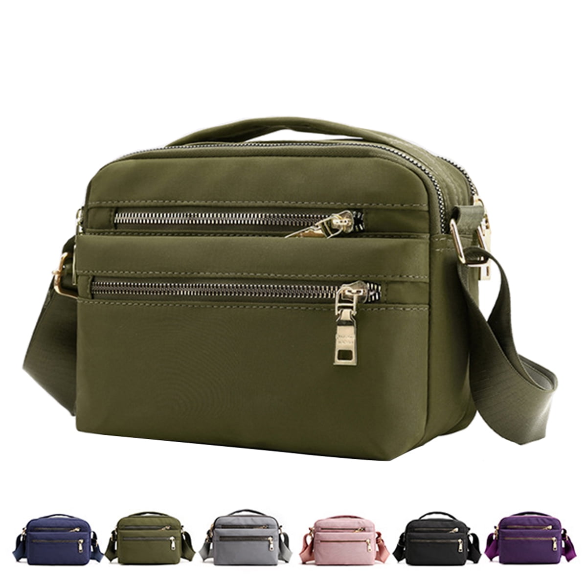 Crossbody Bags for Women Waterproof Tote Bag Casual Nylon Purse Handbag