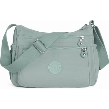 Crossbody Bags for Women Waterproof Tote Bag Casual Nylon Purse Handbag RFID Lightweight Messenger Bag