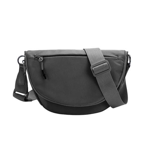 Crossbody Bags for Women's Handbags Tote Bag Purse Fashion Medium Nylon Folding Moon Bag Shoulder Bag with Adjustable Strap